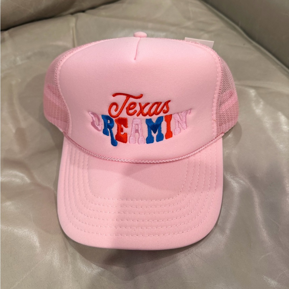 Katydid light pink trucker hat! “Texas Dreaming” NWT